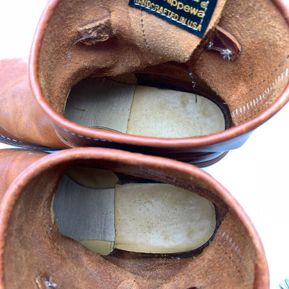 【中古品】【メンズ】 CHIPPEWA チペワ 91065 ENGINEER BOOTS ブーツ BROWN/SIZE:9.5表記/USA製/箱付属 靴 ※使用感あり・箱傷み・カビ臭あり 164-260908-io-11-fuzh カラー：ブラウン 万代Net店