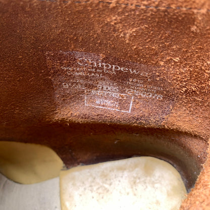 【中古品】【メンズ】 CHIPPEWA チペワ 91065 ENGINEER BOOTS ブーツ BROWN/SIZE:9.5表記/USA製/箱付属 靴 ※使用感あり・箱傷み・カビ臭あり 164-260908-io-11-fuzh カラー：ブラウン 万代Net店