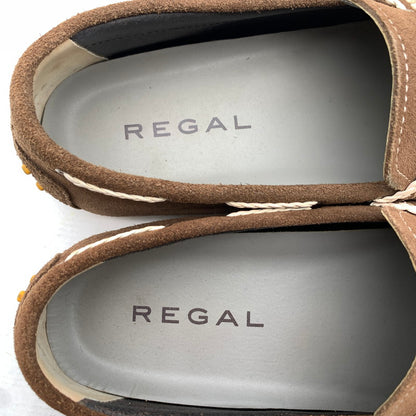 【中古品】【メンズ】 REGAL リーガル デッキシューズ BROWN/SIZE:27.0cm 靴 シューズ ※カビ臭あり 165-260908-io-12-fuzh カラー：ブラウン 万代Net店
