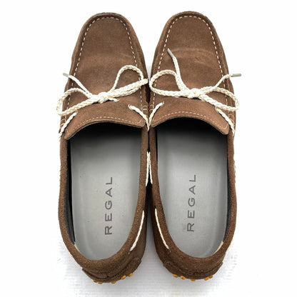 【中古品】【メンズ】 REGAL リーガル デッキシューズ BROWN/SIZE:27.0cm 靴 シューズ ※カビ臭あり 165-260908-io-12-fuzh カラー：ブラウン 万代Net店