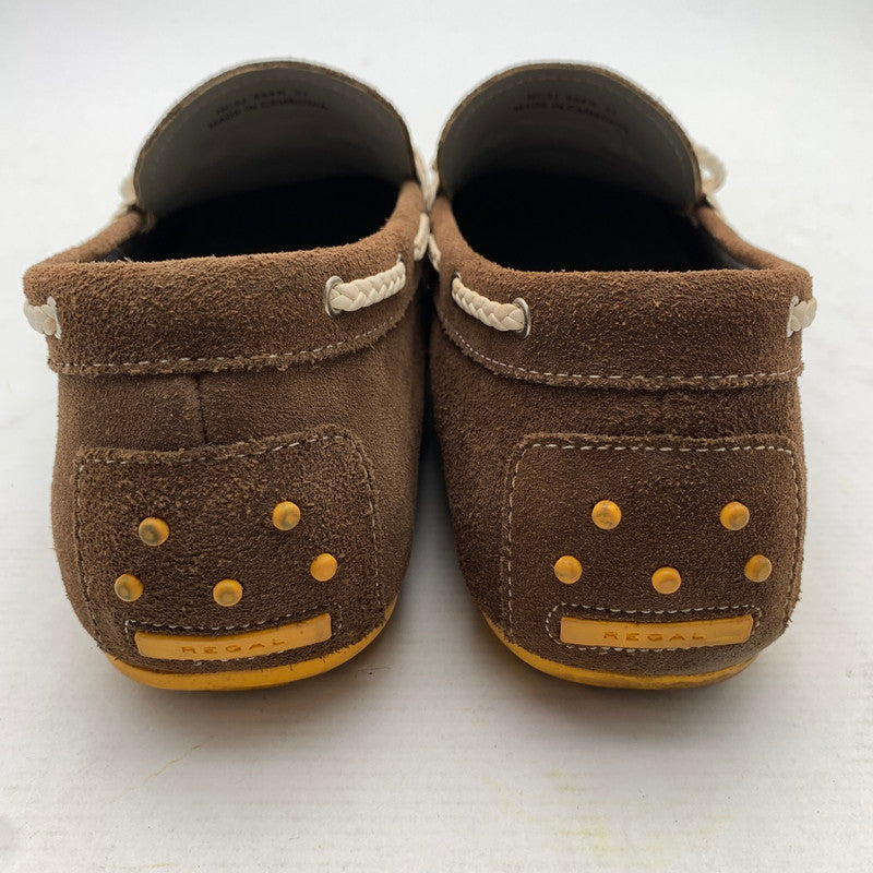 【中古品】【メンズ】 REGAL リーガル デッキシューズ BROWN/SIZE:27.0cm 靴 シューズ ※カビ臭あり 165-260908-io-12-fuzh カラー：ブラウン 万代Net店