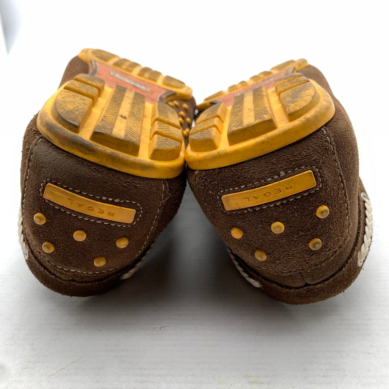 【中古品】【メンズ】 REGAL リーガル デッキシューズ BROWN/SIZE:27.0cm 靴 シューズ ※カビ臭あり 165-260908-io-12-fuzh カラー：ブラウン 万代Net店