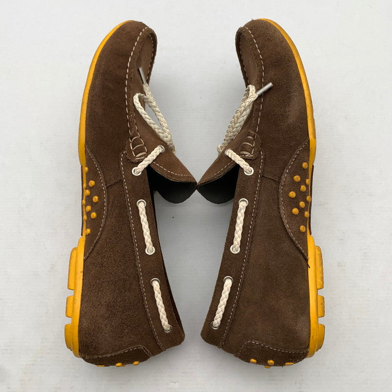 【中古品】【メンズ】 REGAL リーガル デッキシューズ BROWN/SIZE:27.0cm 靴 シューズ ※カビ臭あり 165-260908-io-12-fuzh カラー：ブラウン 万代Net店