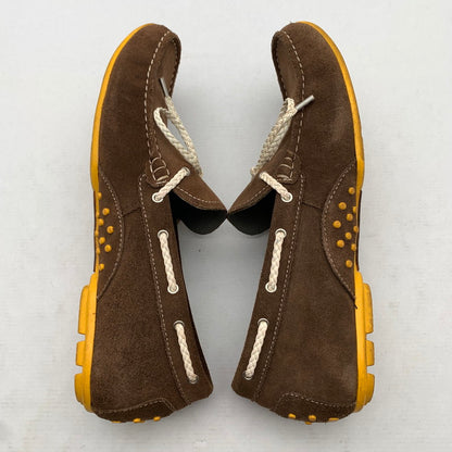 【中古品】【メンズ】 REGAL リーガル デッキシューズ BROWN/SIZE:27.0cm 靴 シューズ ※カビ臭あり 165-260908-io-12-fuzh カラー：ブラウン 万代Net店