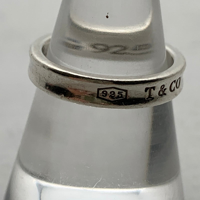 【中古品】【メンズ】 TIFFANY＆CO ティファニー 1837 シルバーナローリング SILVER 925/12号 ※本体のみ 指輪 アクセサリー ※使用感あり 192-260912-io-14-fuzh 万代Net店