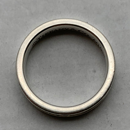 【中古品】【メンズ】 TIFFANY＆CO ティファニー 1837 シルバーナローリング SILVER 925/12号 ※本体のみ 指輪 アクセサリー ※使用感あり 192-260912-io-14-fuzh 万代Net店