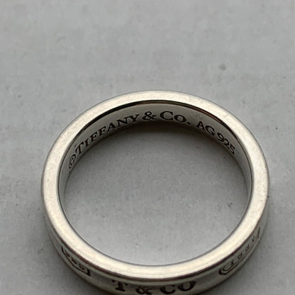 【中古品】【メンズ】 TIFFANY＆CO ティファニー 1837 シルバーナローリング SILVER 925/12号 ※本体のみ 指輪 アクセサリー ※使用感あり 192-260912-io-14-fuzh 万代Net店