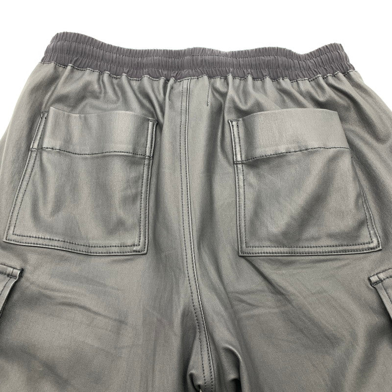 【中古品】【メンズ】 DANKE SCHON ダンケシェーン CARGO HALF PANTS カーゴ ハーフパンツ BLACK/SIZE:M/レザー.ギミック 153-260909-io-07-fuzh カラー：ブラック 万代Net店
