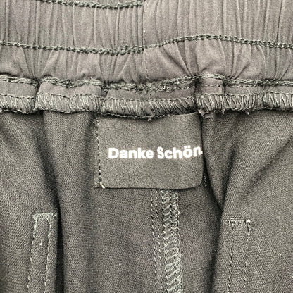 【中古品】【メンズ】 DANKE SCHON ダンケシェーン CARGO HALF PANTS カーゴ ハーフパンツ BLACK/SIZE:M/レザー.ギミック 153-260909-io-07-fuzh カラー：ブラック 万代Net店