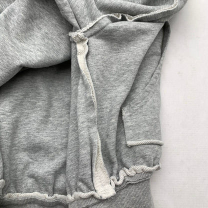 【中古品】【メンズ】 ELANQUE エランク ZIP UP PARKER ジップアップ パーカー フーディー GRAY/SIZE:M ※袖汚れあり 142-260909-io-03-fuzh カラー：グレー 万代Net店