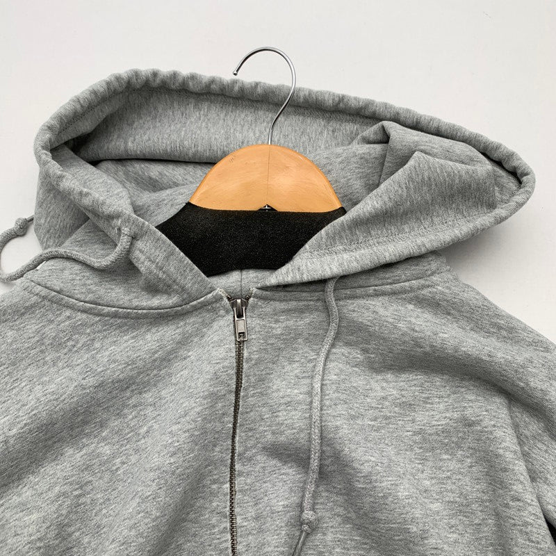 【中古品】【メンズ】 ELANQUE エランク ZIP UP PARKER ジップアップ パーカー フーディー GRAY/SIZE:M ※袖汚れあり 142-260909-io-03-fuzh カラー：グレー 万代Net店