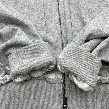 【中古品】【メンズ】 ELANQUE エランク ZIP UP PARKER ジップアップ パーカー フーディー GRAY/SIZE:M ※袖汚れあり 142-260909-io-03-fuzh カラー：グレー 万代Net店