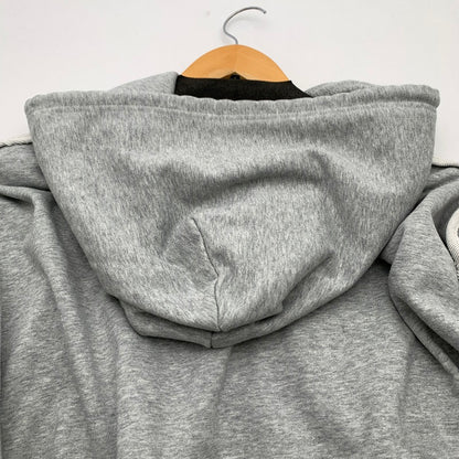【中古品】【メンズ】 ELANQUE エランク ZIP UP PARKER ジップアップ パーカー フーディー GRAY/SIZE:M ※袖汚れあり 142-260909-io-03-fuzh カラー：グレー 万代Net店