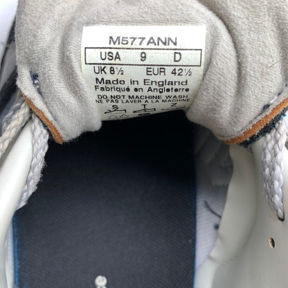【中古品】【メンズ】 NEW BALANCE ニューバランス M577ANN ローカットスニーカー 紺/SIZE:8 1/2(27.0cm相当)/靴紐・保存袋・箱付属 ※使用感・カビ臭有 スニーカー 靴 162-260908-io-13-fuzh カラー：ネイビー 万代Net店