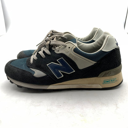 【中古品】【メンズ】 NEW BALANCE ニューバランス M577ANN ローカットスニーカー 紺/SIZE:8 1/2(27.0cm相当)/靴紐・保存袋・箱付属 ※使用感・カビ臭有 スニーカー 靴 162-260908-io-13-fuzh カラー：ネイビー 万代Net店