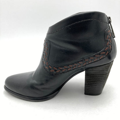 【中古品】【レディース】 UGG アグ F30014G レザー ショートブーツ 靴 167-260929-vt-91-fuzh サイズ：24.0cm カラー：ブラック 万代Net店
