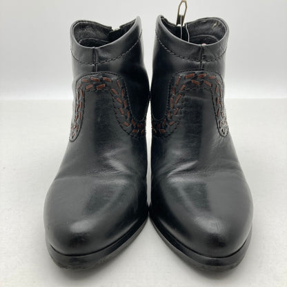 【中古品】【レディース】 UGG アグ F30014G レザー ショートブーツ 靴 167-260929-vt-91-fuzh サイズ：24.0cm カラー：ブラック 万代Net店