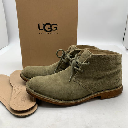 【中古品】【メンズ】 UGG アグ チャッカブーツ GRAY/SIZE:28.0cm/スエード/インソール.箱付属 ※使用感あり・箱破れ・カビ臭有 靴 165-260908-io-05-fuzh カラー：グレー 万代Net店