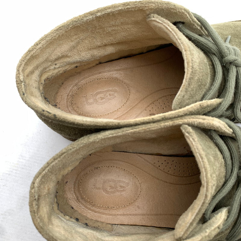【中古品】【メンズ】 UGG アグ チャッカブーツ GRAY/SIZE:28.0cm/スエード/インソール.箱付属 ※使用感あり・箱破れ・カビ臭有 靴 165-260908-io-05-fuzh カラー：グレー 万代Net店