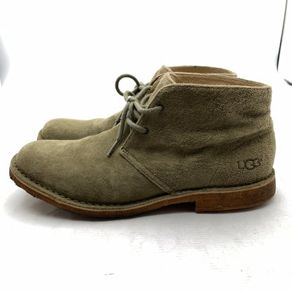 【中古品】【メンズ】 UGG アグ チャッカブーツ GRAY/SIZE:28.0cm/スエード/インソール.箱付属 ※使用感あり・箱破れ・カビ臭有 靴 165-260908-io-05-fuzh カラー：グレー 万代Net店