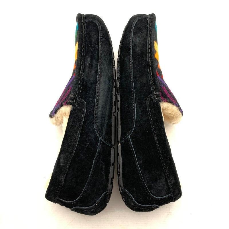 【中古品】【メンズ】 UGG アグ×PENDLETON ペンドルトン モカシンシューズ BLACK/SIZE:27.0cm/箱付属 靴 ※カビ臭あり 164-260908-io-06-fuzh カラー：ブラック 万代Net店