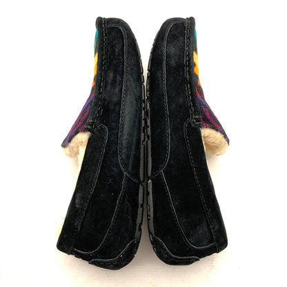 【中古品】【メンズ】 UGG アグ×PENDLETON ペンドルトン モカシンシューズ BLACK/SIZE:27.0cm/箱付属 靴 ※カビ臭あり 164-260908-io-06-fuzh カラー：ブラック 万代Net店