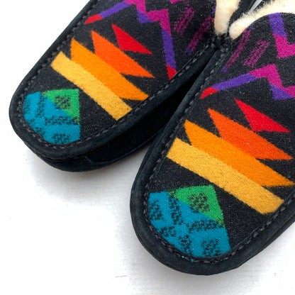 【中古品】【メンズ】 UGG アグ×PENDLETON ペンドルトン モカシンシューズ BLACK/SIZE:27.0cm/箱付属 靴 ※カビ臭あり 164-260908-io-06-fuzh カラー：ブラック 万代Net店