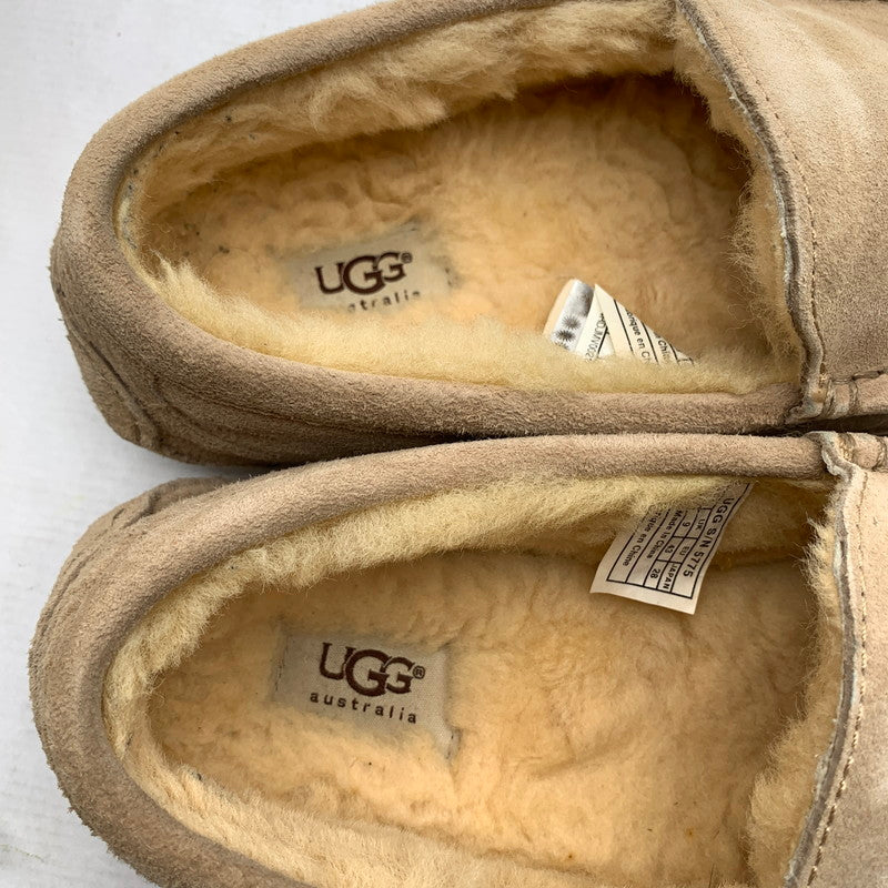 【中古品】【メンズ】 UGG アグ 5775 ASCOT モカシンシューズ BEIGE/SIZE:28.0cm/箱付属 靴 ※カビ臭あり 164-260908-io-09-fuzh カラー：ベージュ 万代Net店