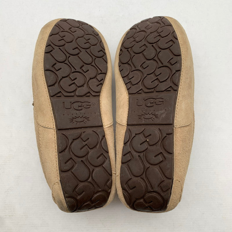 【中古品】【メンズ】 UGG アグ 5775 ASCOT モカシンシューズ BEIGE/SIZE:28.0cm/箱付属 靴 ※カビ臭あり 164-260908-io-09-fuzh カラー：ベージュ 万代Net店