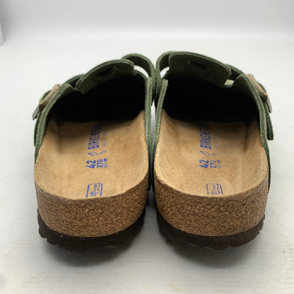 【中古品】【メンズ】 BIRKENSTOCK ビルケンシュトック 1014208 BOSTON クロッグ サンダル GREEN/SIZE:27.0cm 箱付属 靴 ※カビ臭あり 164-260908-io-03-fuzh カラー：グリーン 万代Net店