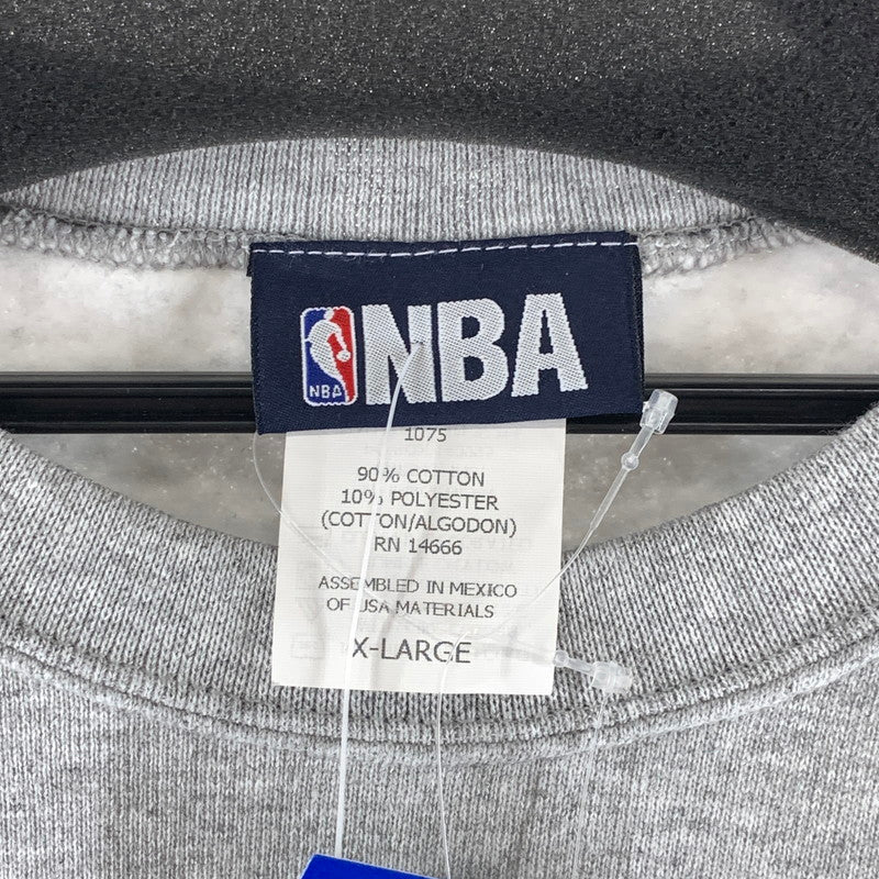 【中古美品】【メンズ】 NBA OFFICIAL CREW NECK SWEAT NBA公式 クルーネックスウェット Seattle Supersonics シアトル・スーパーソニックス 裏起毛 148-261018-gm-02-fuzh サイズ：XL カラー：グレー 万代Net店