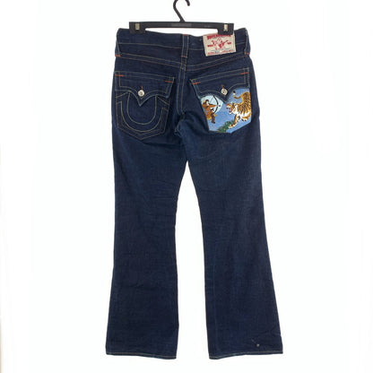 【中古品】【メンズ】 TRUE RELIGION トゥルーレリジョン デニムパンツ ボトムス 152-260926-gm-05-fuzh サイズ：W32 カラー：インディゴ 万代Net店