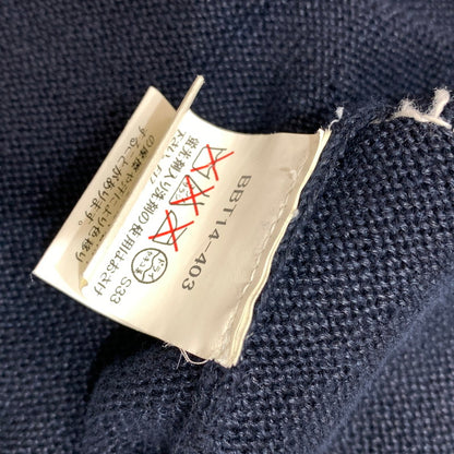 【中古品】【メンズ】 BURBERRY LONDON バーバリー ロンドン LINEN ニット ベスト トップス 古着 141-261009-mh-10-fuzh サイズ：L カラー：ブラック・チェック 万代Net店