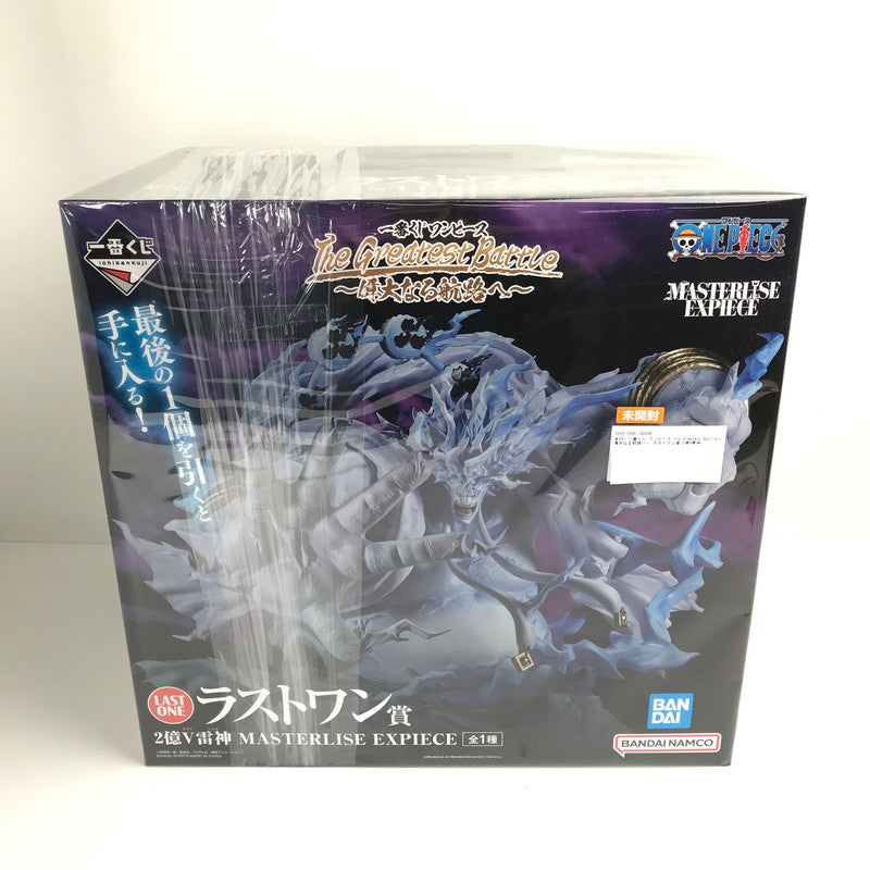 【中古美品】 一番くじ ワンピース The Greatest Battle～偉大なる航路へ～ ラストワン賞 2億V雷神 フィギュア 047-260914-ky-04-fuzh 万代Net店