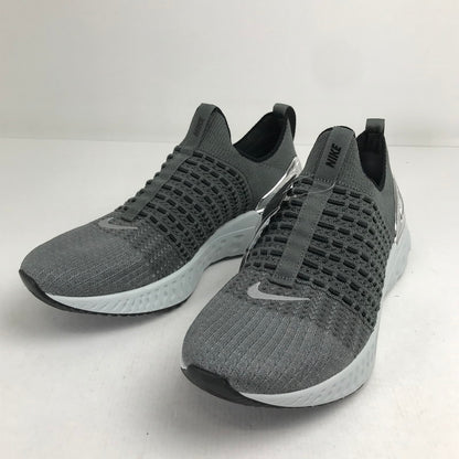 【中古美品】【メンズ】 NIKE ナイキ CJ0277-006 REACT PHANTOM RUN FLYKNIT 2 リアクト ファントム ラン フライニット スニーカー 靴 160-260925-mh-07-fuzh サイズ：28cm カラー：チャコール 万代Net店