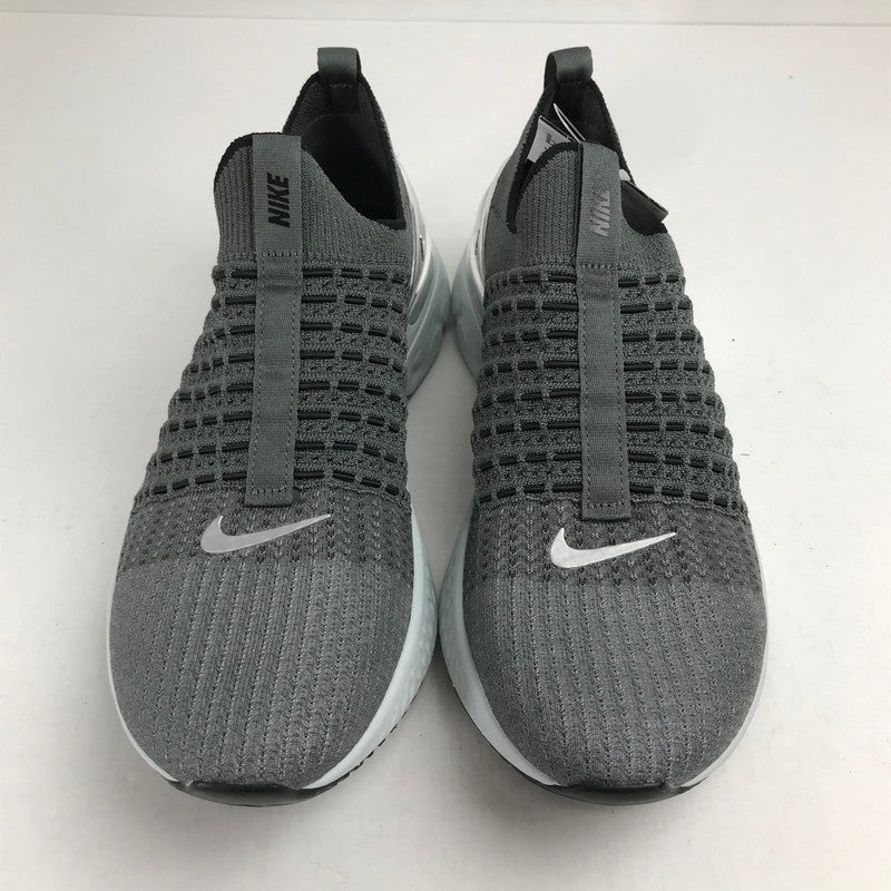 【中古美品】【メンズ】 NIKE ナイキ CJ0277-006 REACT PHANTOM RUN FLYKNIT 2 リアクト ファントム ラン フライニット スニーカー 靴 160-260925-mh-07-fuzh サイズ：28cm カラー：チャコール 万代Net店