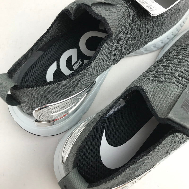 【中古美品】【メンズ】 NIKE ナイキ CJ0277-006 REACT PHANTOM RUN FLYKNIT 2 リアクト ファントム ラン フライニット スニーカー 靴 160-260925-mh-07-fuzh サイズ：28cm カラー：チャコール 万代Net店