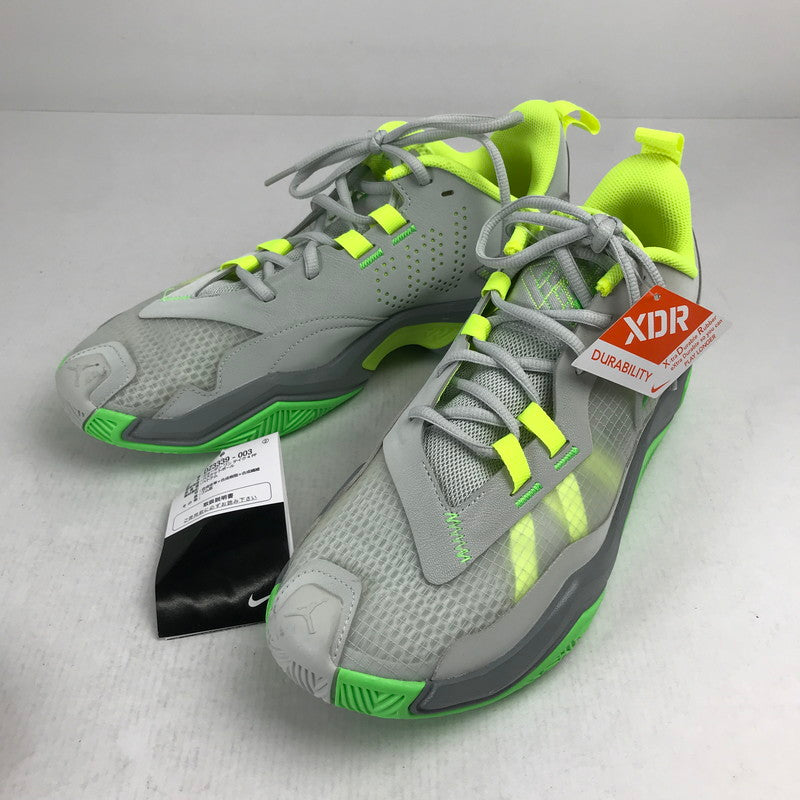 【中古美品】【メンズ】 NIKE ナイキ DZ3339-003 JORDAN ONE TAKE 4 PF ジョーダンワン スニーカー 靴 160-621003-mh-05-fuzh サイズ：28cm カラー：グレー 蛍光 万代Net店