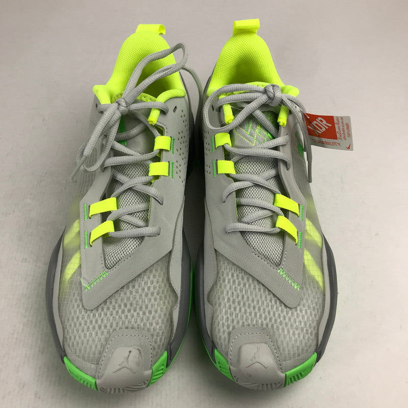 【中古美品】【メンズ】 NIKE ナイキ DZ3339-003 JORDAN ONE TAKE 4 PF ジョーダンワン スニーカー 靴 160-621003-mh-05-fuzh サイズ：28cm カラー：グレー 蛍光 万代Net店