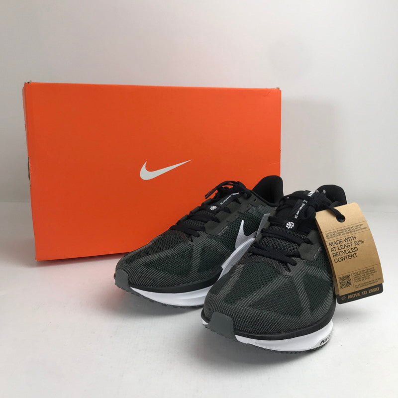 【中古美品】【メンズ】 NIKE ナイキ AIR ZOOM STRUCTURE 25 WIDE エア ズーム ストラクチャー スニーカー 靴 160-260925-mh-06-fuzh サイズ：27.5cm カラー：ブラック 万代Net店