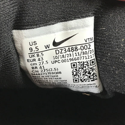 【中古美品】【メンズ】 NIKE ナイキ AIR ZOOM STRUCTURE 25 WIDE エア ズーム ストラクチャー スニーカー 靴 160-260925-mh-06-fuzh サイズ：27.5cm カラー：ブラック 万代Net店