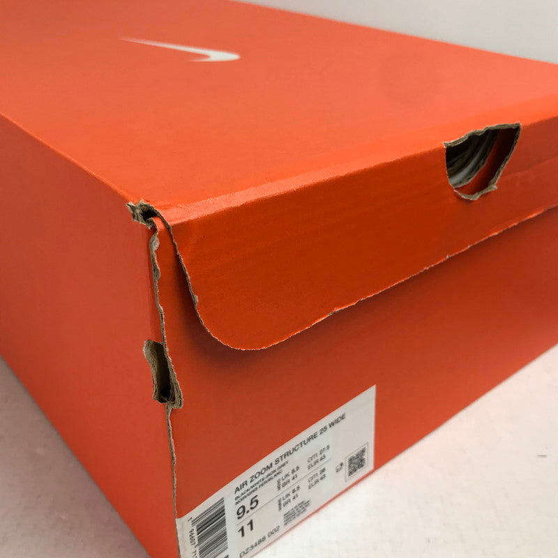 【中古美品】【メンズ】 NIKE ナイキ AIR ZOOM STRUCTURE 25 WIDE エア ズーム ストラクチャー スニーカー 靴 160-260925-mh-06-fuzh サイズ：27.5cm カラー：ブラック 万代Net店