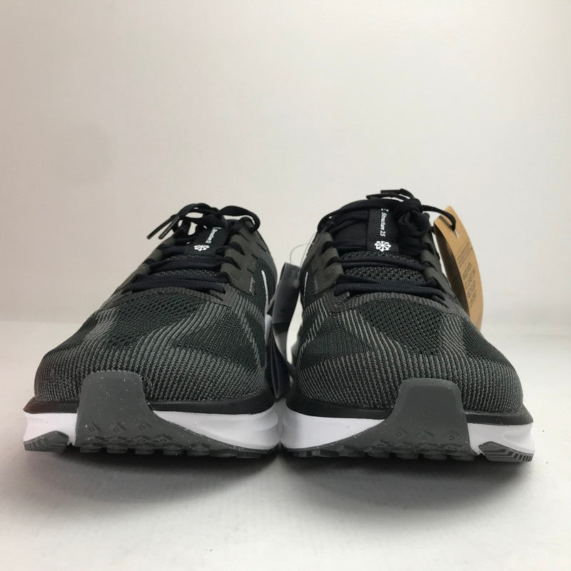 【中古美品】【メンズ】 NIKE ナイキ AIR ZOOM STRUCTURE 25 WIDE エア ズーム ストラクチャー スニーカー 靴 160-260925-mh-06-fuzh サイズ：27.5cm カラー：ブラック 万代Net店