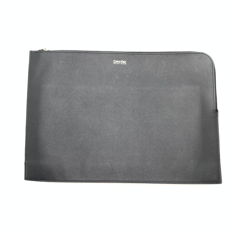 【中古品】【メンズ】 CALVIN KLEIN PLATINUM カルバンクライン クラッチバッグ カバン PCケース タブレットケース 188-260920-gm-39-fuzh カラー：ブラック 万代Net店