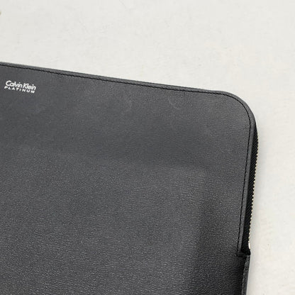 【中古品】【メンズ】 CALVIN KLEIN PLATINUM カルバンクライン クラッチバッグ カバン PCケース タブレットケース 188-260920-gm-39-fuzh カラー：ブラック 万代Net店