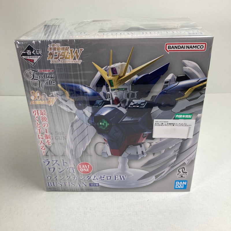【中古美品】 一番くじ 新機動戦記ガンダムW 30th Anniversary ラストワン賞 ウイングガンダムゼロ EW BUSTISAN フィギュア 056-260914-ky-37-fuzh 万代Net店