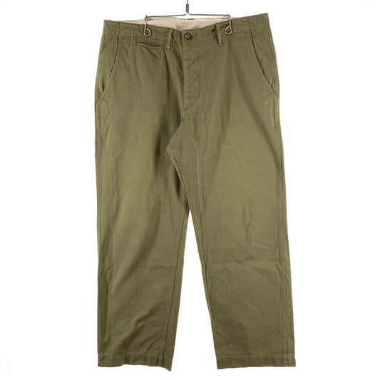【中古品】【メンズ】 WAREHOUSE ウエアハウス DUCK DIGGER CHINO PANTS チノパンツ 古着 156-261004-gm-05-fuzh サイズ：W36 カラー：カーキ 万代Net店