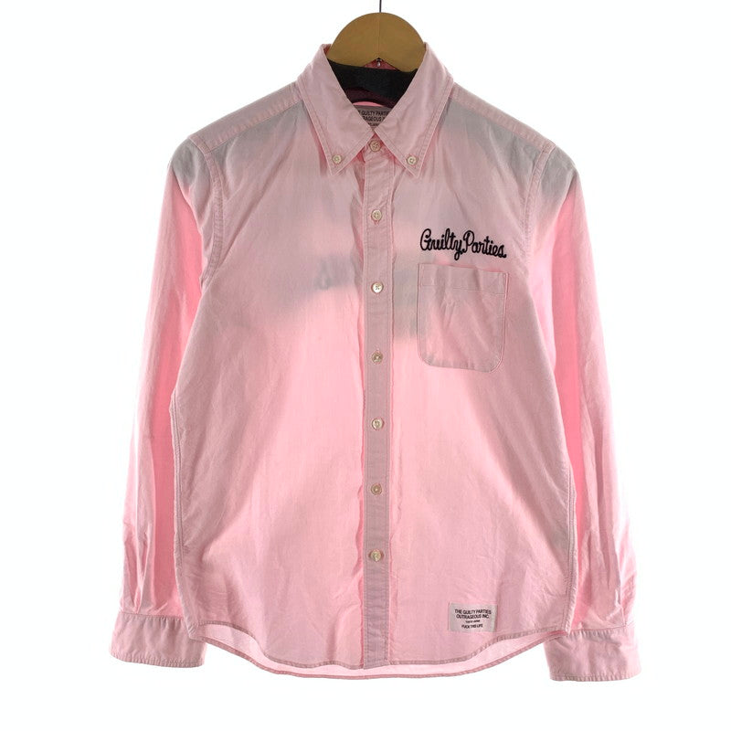 【中古品】【メンズ】 WACKO MARIA ワコマリア 長袖シャツ トップス 140-260923-gm-01-fuzh サイズ：S カラー：ピンク 万代Net店