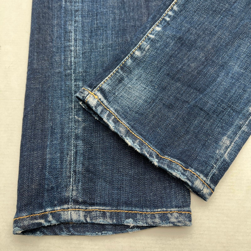 【中古品】【メンズ】 DSQUARED2 ディースクエアード デニムパンツ ジーンズ ジーパン INDIGO/SIZE:38/S72LB0730/ダメージ加工 171-260912-io-33-fuzh カラー：インディゴ 万代Net店