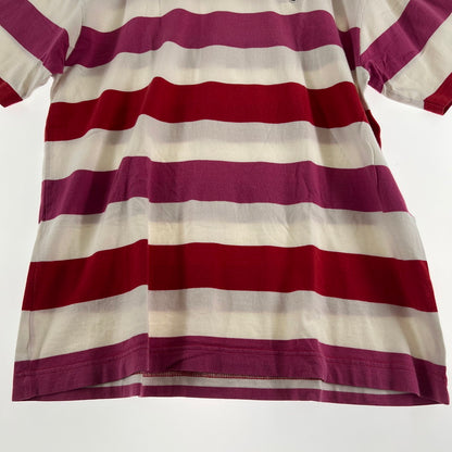 【中古品】【メンズ】 A BATHING APE アベイシングエイプ BORDER TEE ボーダーティーシャツ 142-260929-ny-02-fuzh サイズ：不明 カラー：ピンク 万代Net店